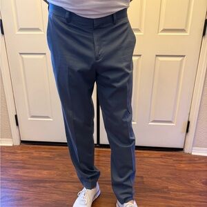 Express Men's Slate Blue Photographer Dress Pants